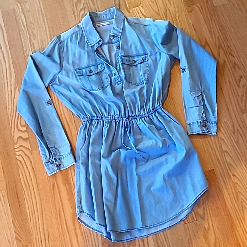 A&F Chambray Tunic Medium